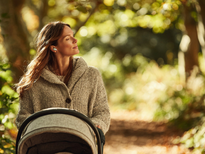 Maminka s kočárkem